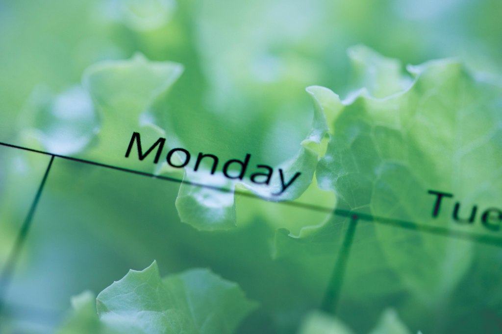 “Meatless Monday” is two-thirds there, once a week