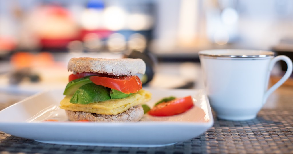 Breakfast win: “Just Egg” & avocado&nbsp;sandwich