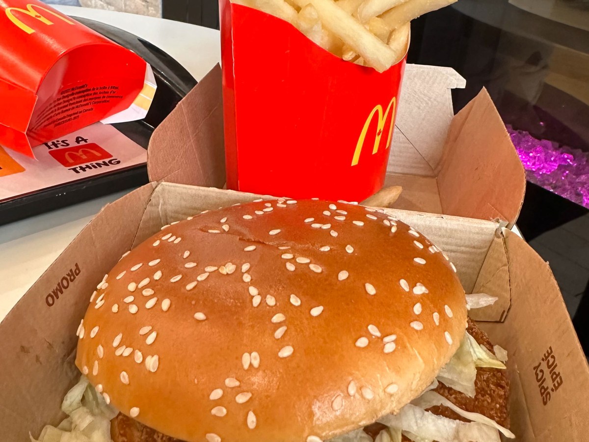 I tried the McVeggie so you don’t have&nbsp;to