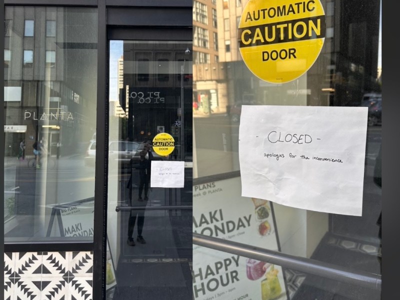 Sign of the times? Planta closes both Toronto&nbsp;locations